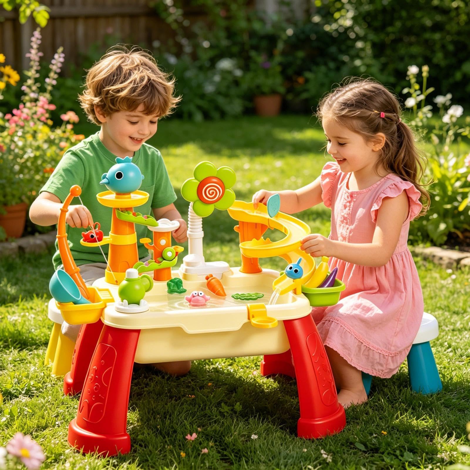 Fregadero Infantil Con Agua Corriente Juguete Eléctrico Interactivo Y Con