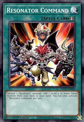Comando Resonador - SDCK-EN029 - Común - 1 Edición