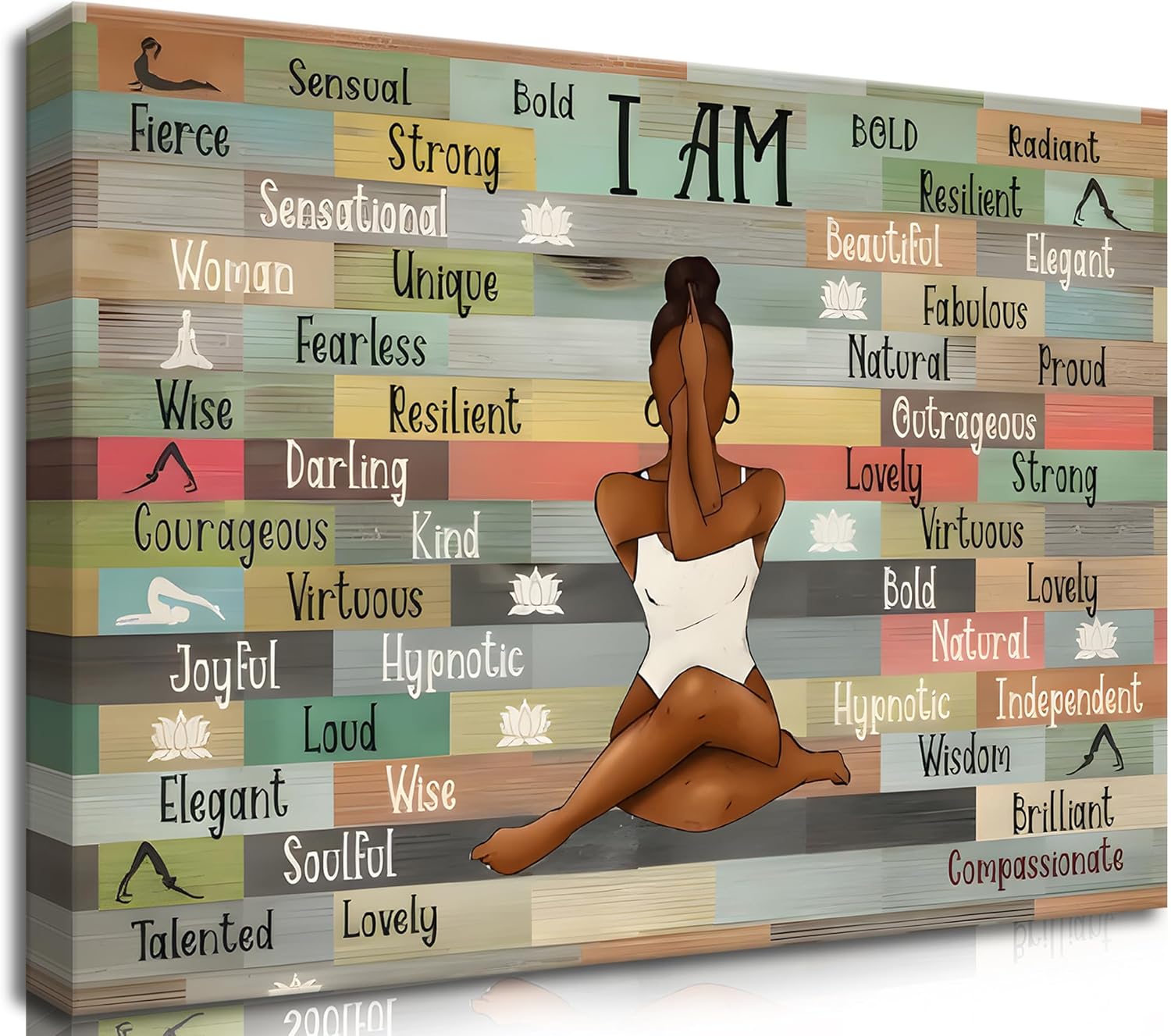 Framed Inspirational Wall Art Motivational...