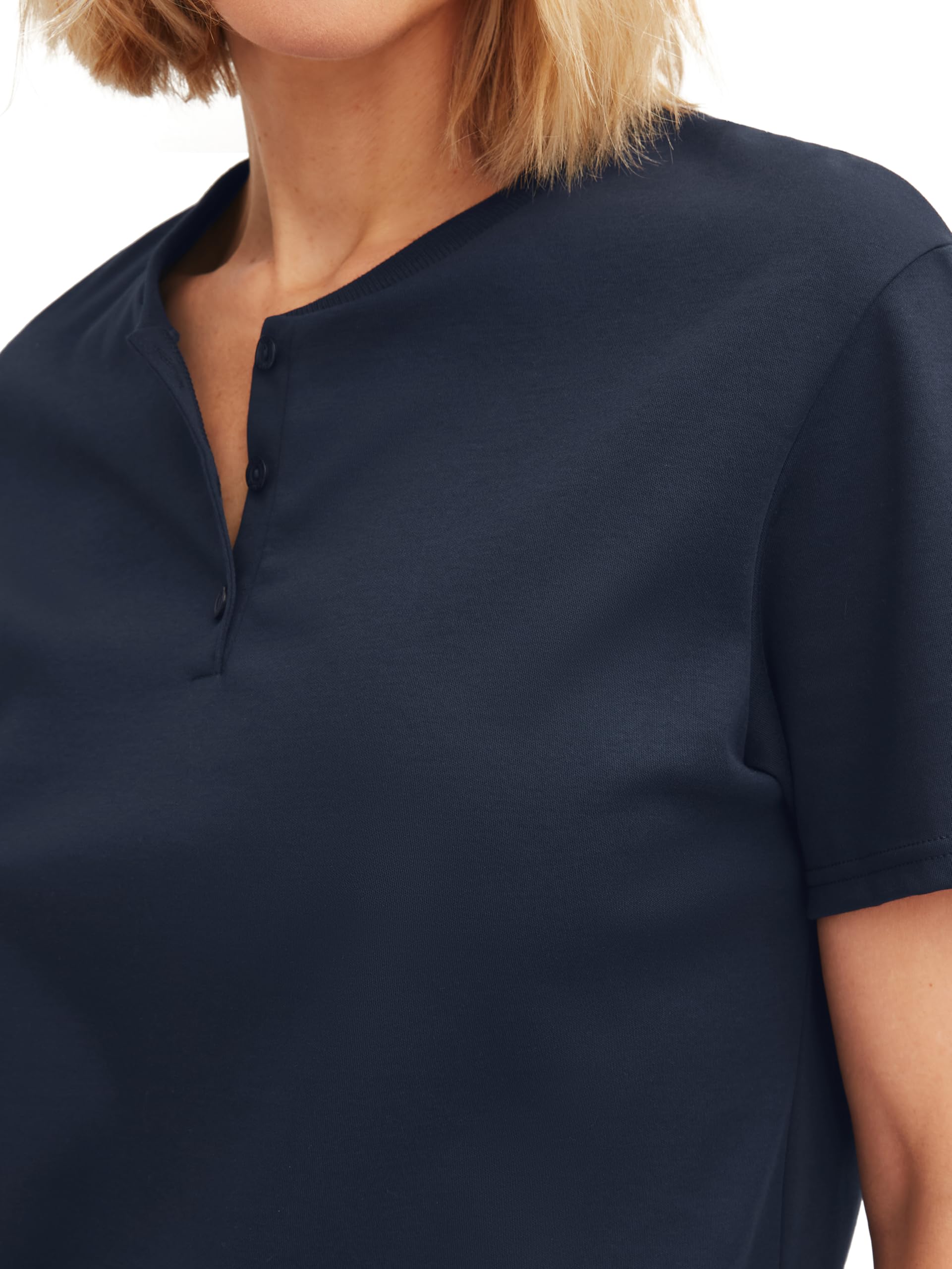 CALIDA Daylight Dreams Capri-Pyjama Damen | Schlafanzug aus 100% Baumwolle, pflegeleicht, für empfindliche Haut