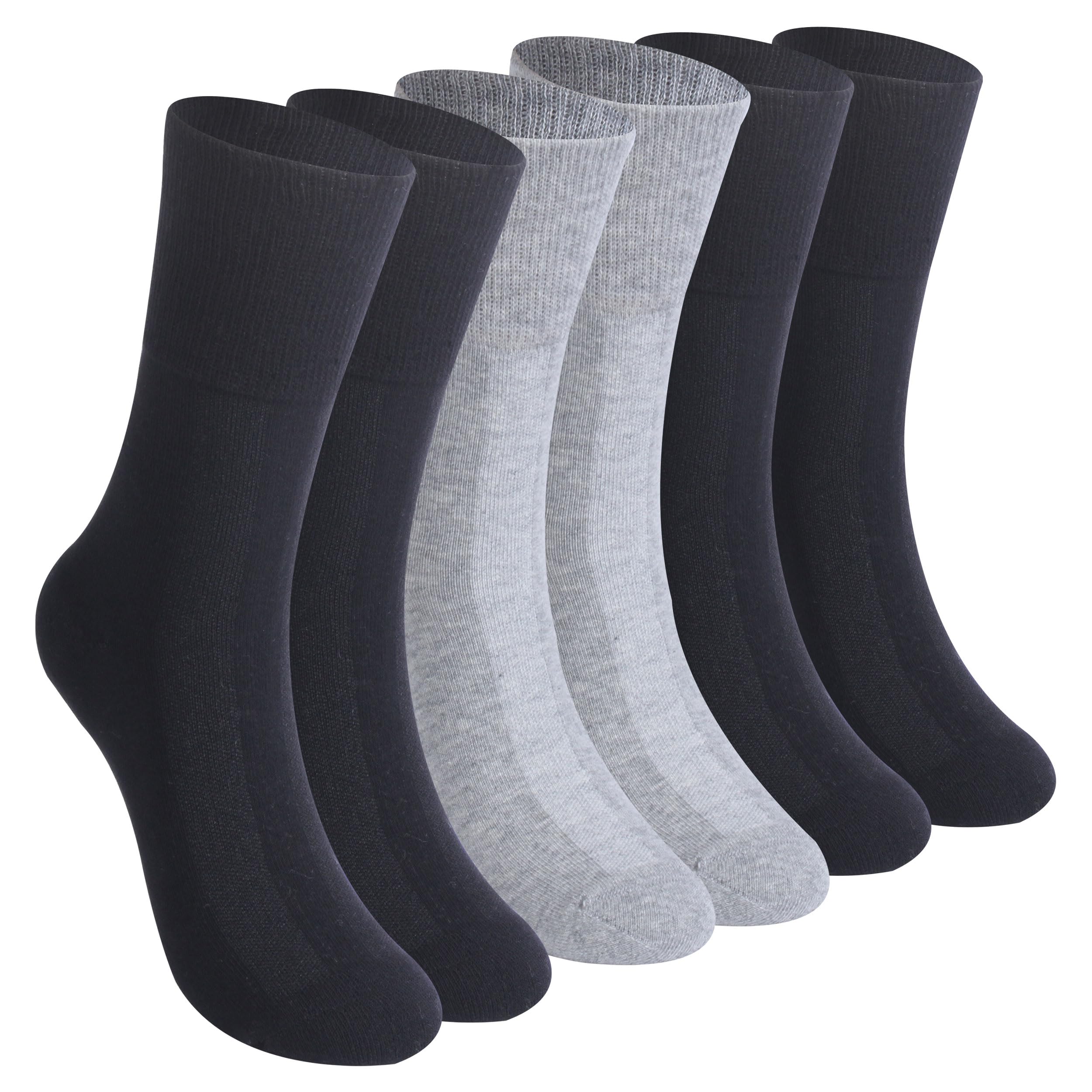 knee length dresses for ladies Men's Linen & Cotton Blend Thin Crew Dress Socks - Ecru main image 0