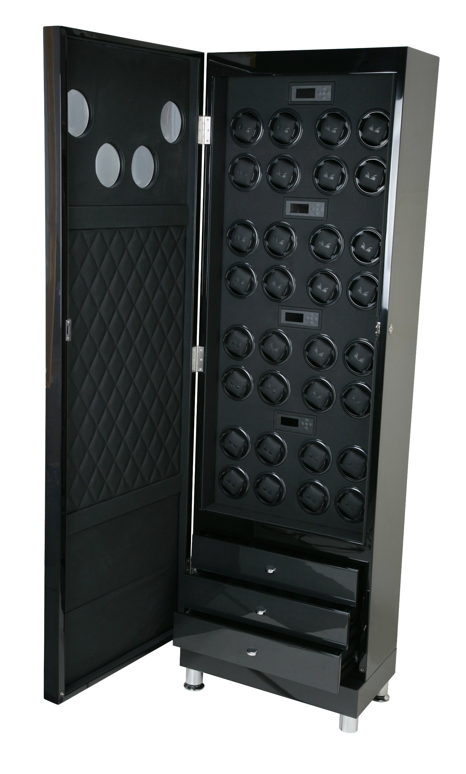 VOLTA 31-560320 Signature Series Thirty-Two (32) Carbon Fiber Watch Winder