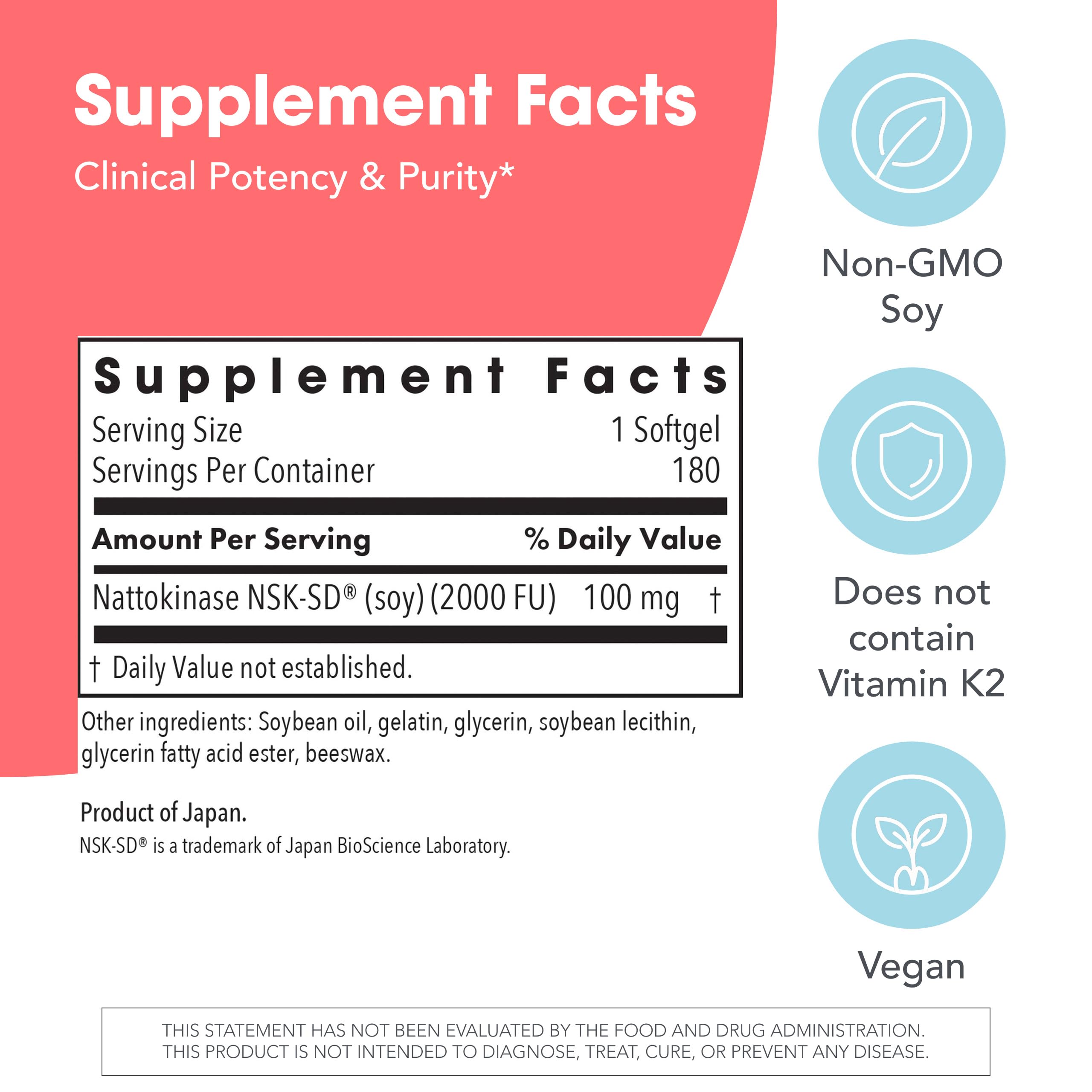 Snapklik.com : ARG Nattokinase 100 Mg - Supplement To Support Healthy ...
