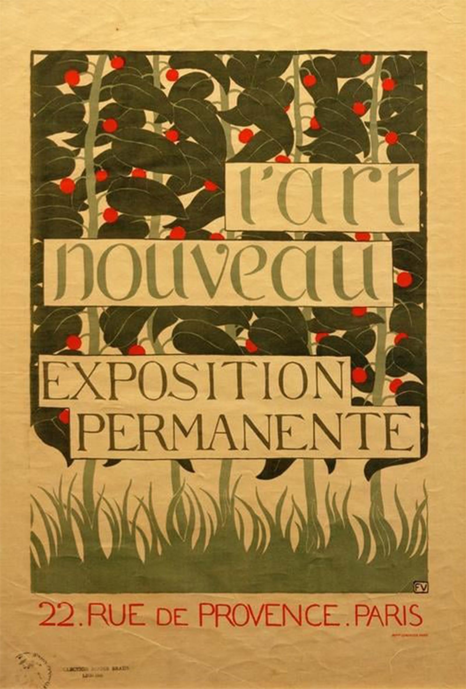Artxlxxbn No Frame Famous Painting Art Wall Decor Abstract Art Picture Poster For Art Nouveau By Felix Edouard Vallotton Animal Pictures For Home Decor 60X90cm