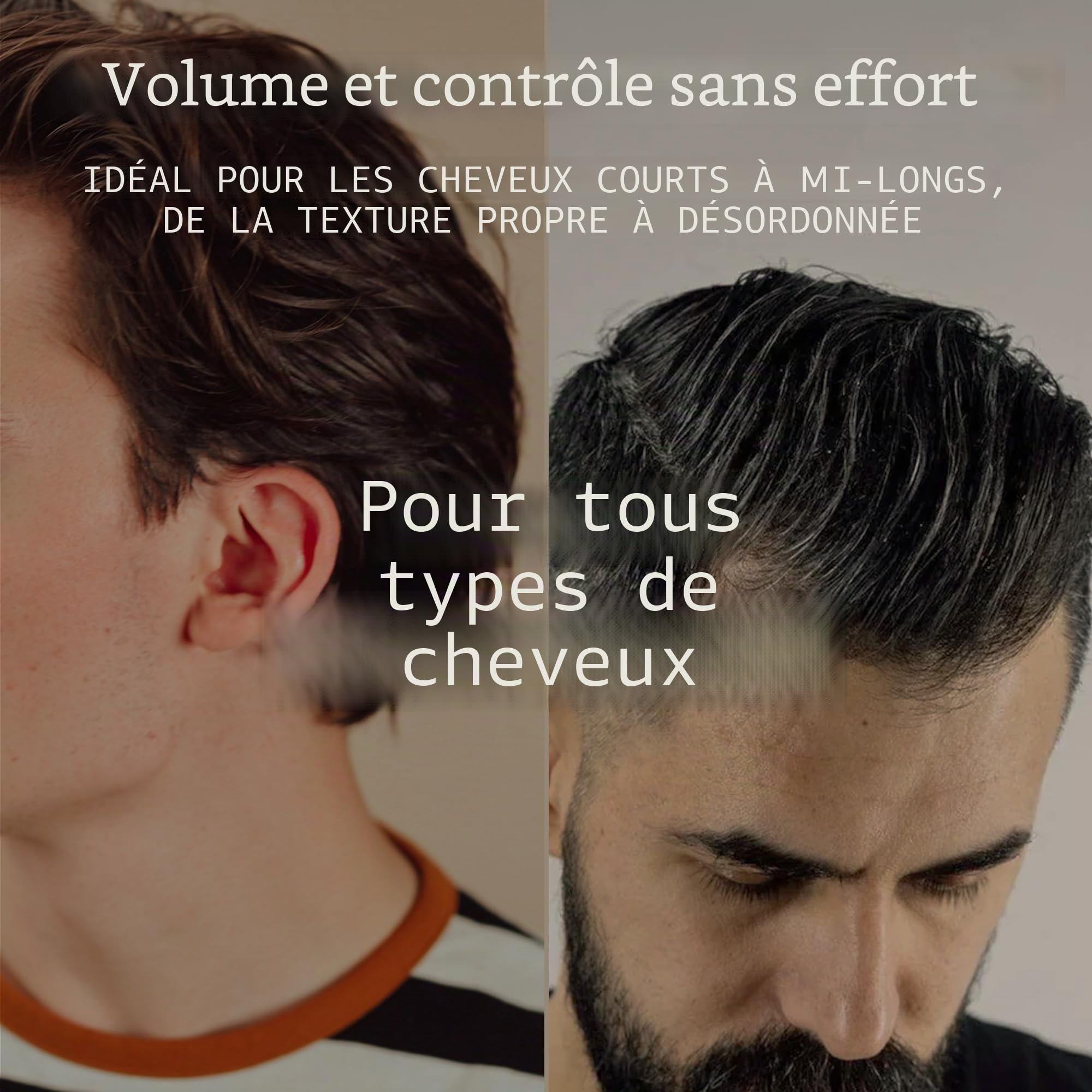 Firsthand Supply Clay Pomade pour hommes et femmes Finition mate Tenue extra forte Non grasse Pommade bio à base d’eau Facile à recoiffer Idéal pour cheveux courts à mi-longs 88 ml