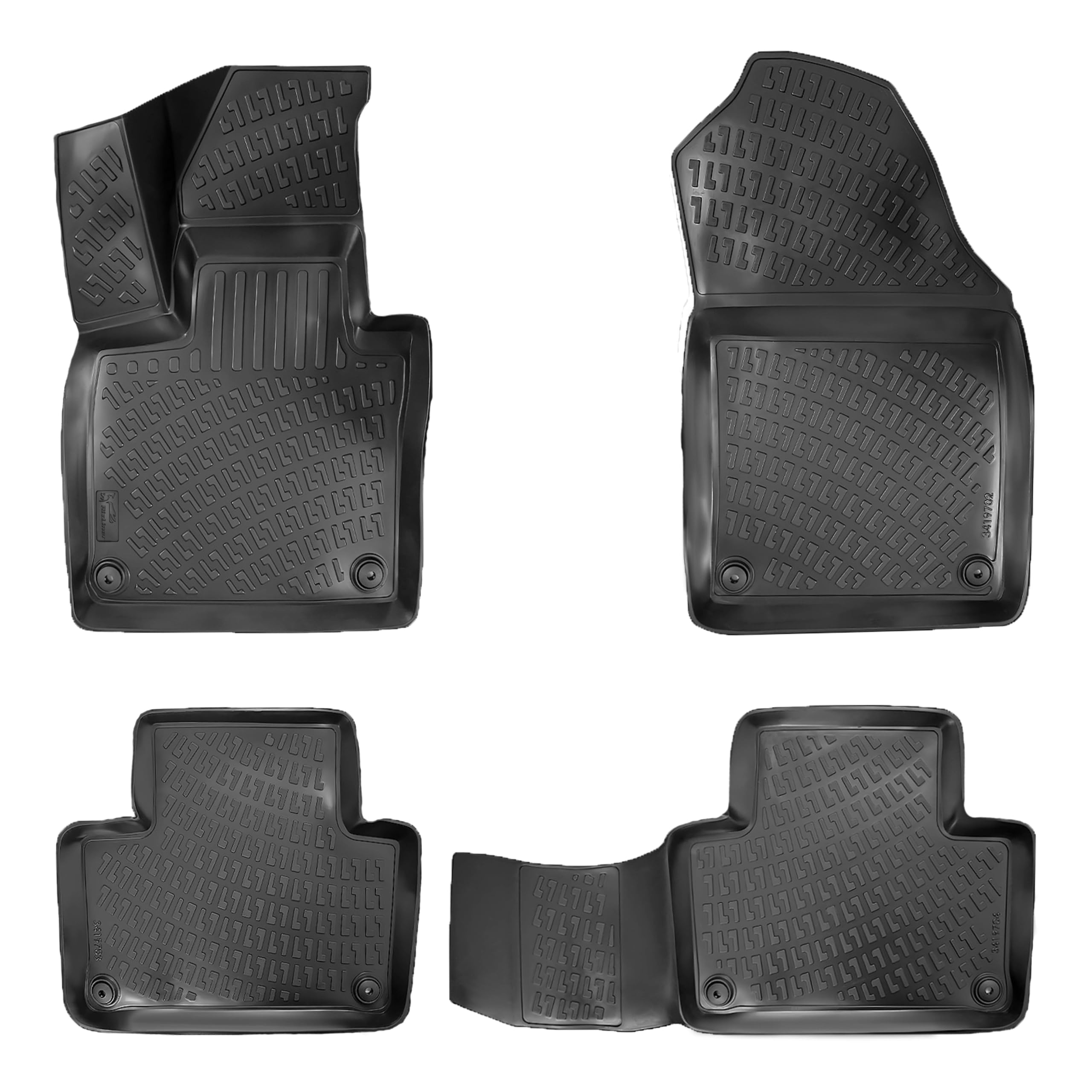 Rizline Volvo XC90 2015 Sonrası 3D Havuzlu Paspas