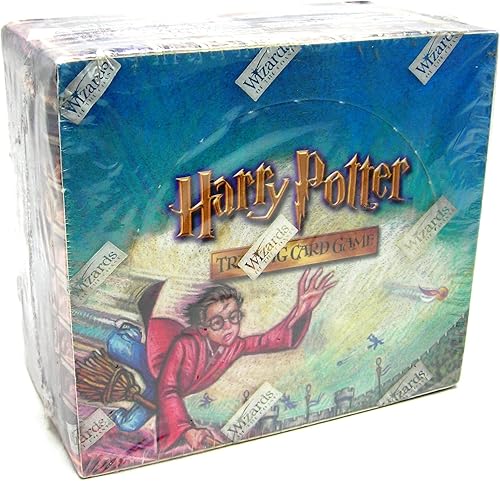 HARRY POTTER Juego de cartas coleccionable: caja de refuerzo de copa Quidditch