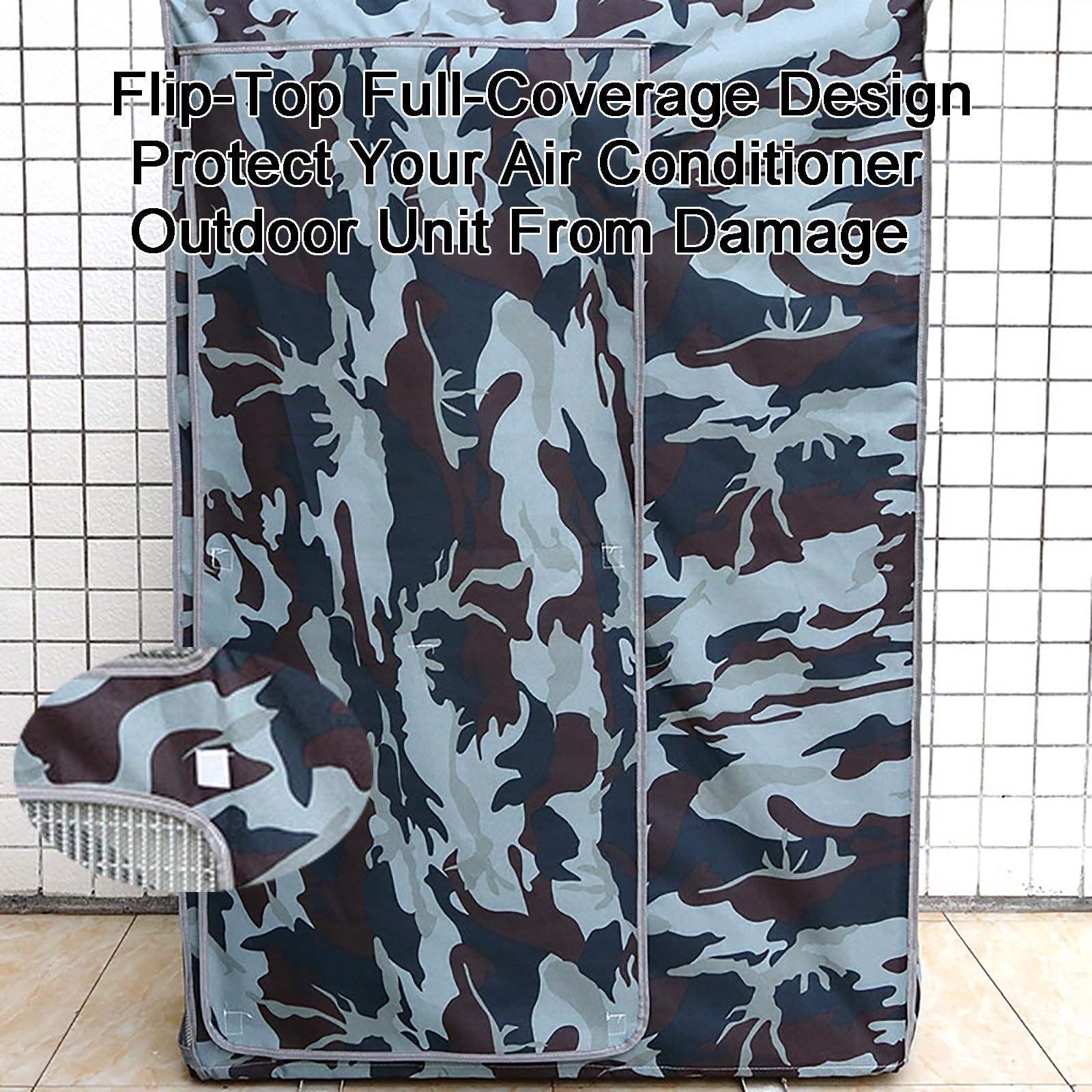 Copertura Condizionatore Esterno Centrali per Esterni, Copri Condizionatore, Copricondizionatore, Copri Condizionatori(98 * 42 * 145CM/39 * 16 * 57IN)