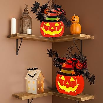 Amazon.com: BlcTec Halloween Pumpkin Lights, 10 inch Lighted
