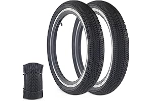 VEEYOO 2 Pack 16 Inch Wide Road Bike Replacement Tires, 16 x...