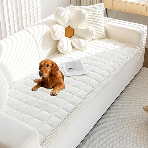 Miniatura 11 de Mivnue Funda de sofá para mascotas, fundas de sofá para perros, fundas de sofá lavables para perros, protector de sofá, funda de sofá antideslizante