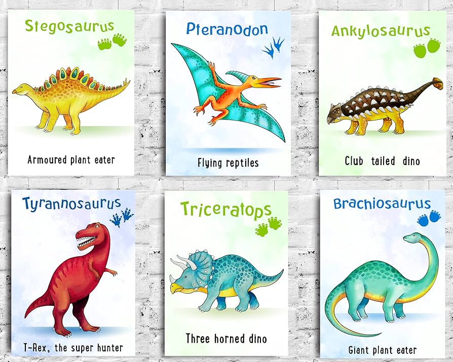 ekdali-know-about-the-different-species-of-dinosaur-with-names-and-feature-size-6x9-inches-6-pieces-multicolor-amazon-in-home-kitchen for Free Printable Dinosaur Pictures With Names EKDALI Know about the Different species of Dinosaur, with Names and Feature Size (6X9 inches)- 6 Pieces multicolor, : Amazon.in: Home & Kitchen for Free Printable Dinosaur Pictures With Names