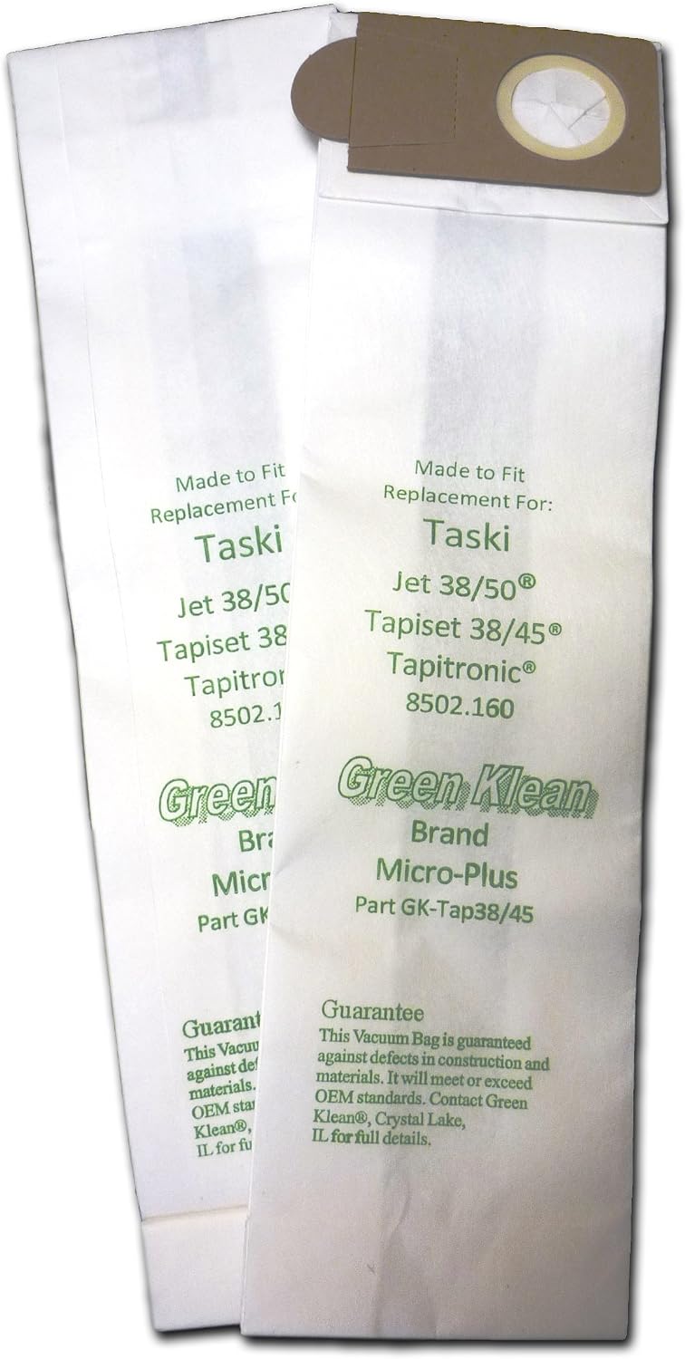 GK-Tap38/45 Jet 38/50, Tapiset 38/45 and Tapitronic Replacement Bags