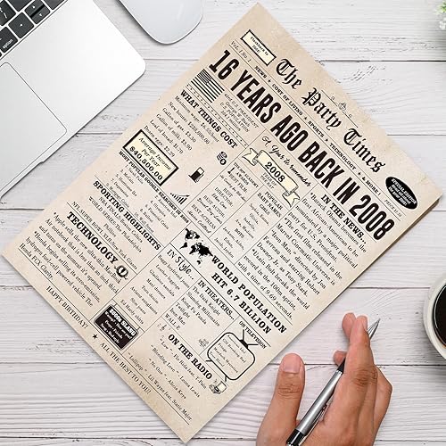 Miniatura 4 de Regalos geniales para niñas de 16 años, ideas de regalos de cumpleaños de 16 años para niñas y niños, dulce tarjeta de cumpleaños de 16 para ella,