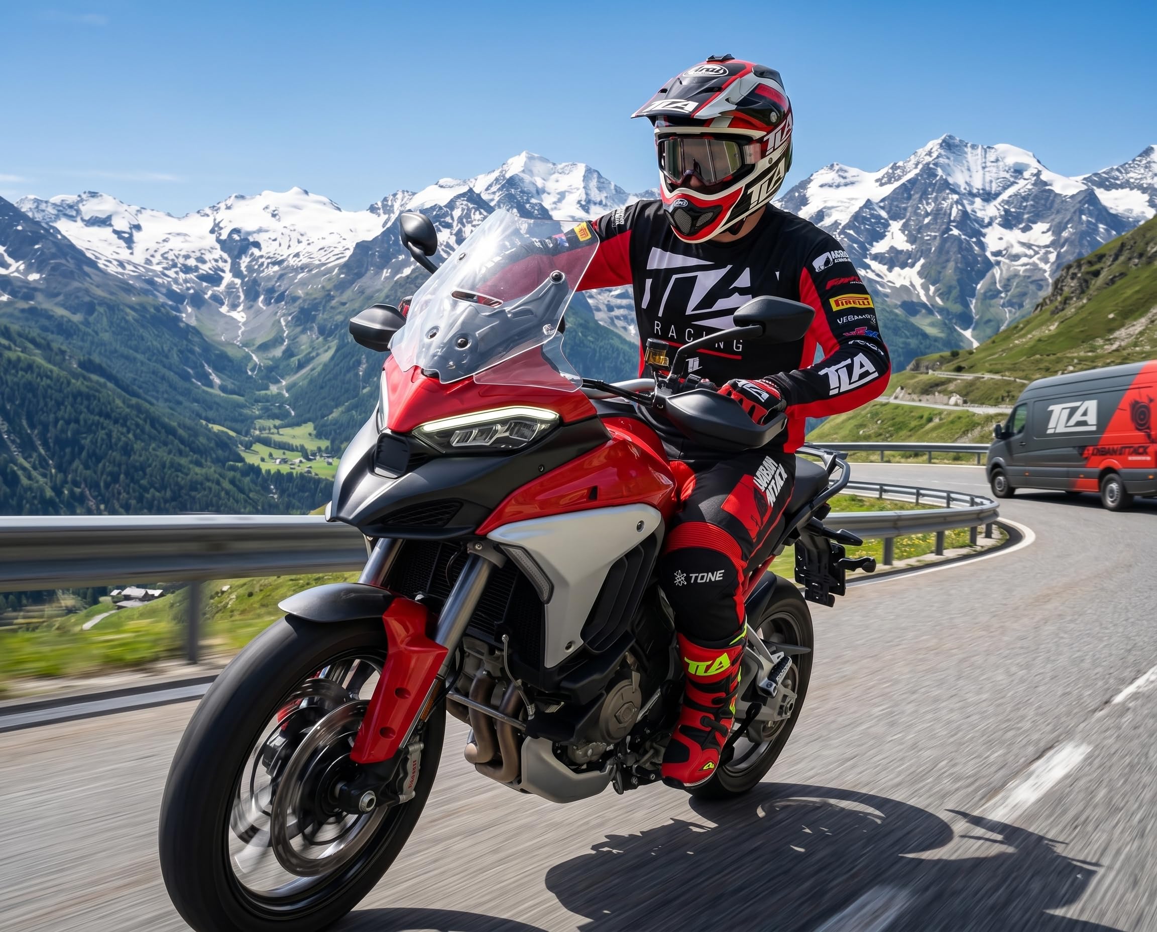 TLA T-ONE Motocross-Hose - Enduro | Motorradbekleidung | Motocross - Enduro - Quad | Herren, Damen und Kinder Motocross-Anzug