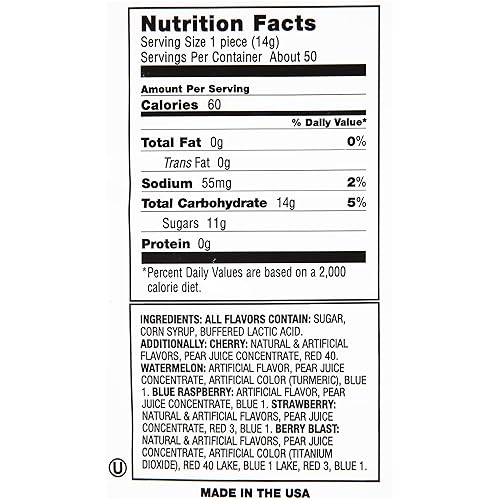 Miniatura 7 de Ring Pop Paletas a granel envueltas individualmente, paquete de fiesta variada, 20 paletas por bolsa (caja de 12 bolsas)