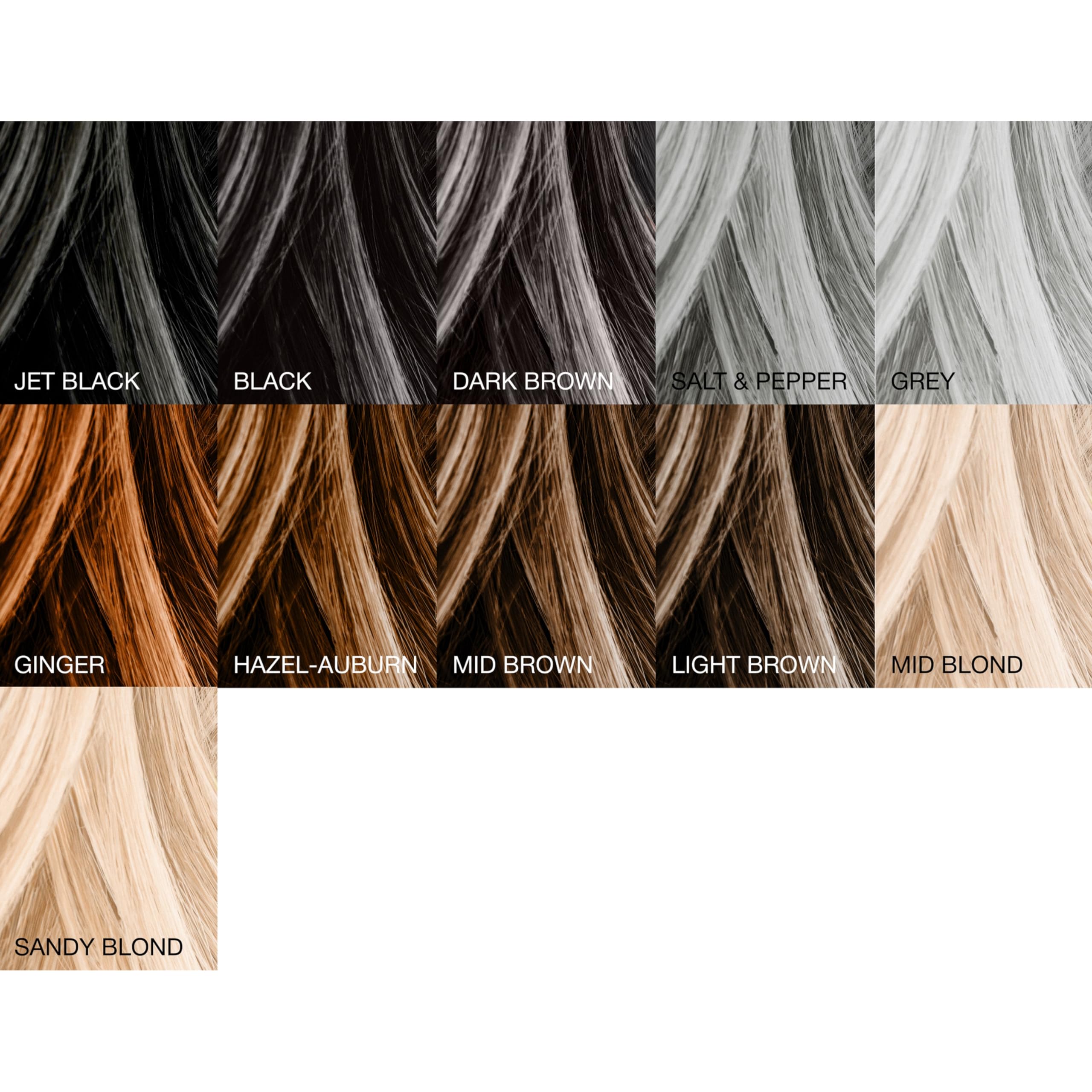 Mane Fibras de engrosamiento del cabello MULTI DEAL - COMPRAR 6 (gris)