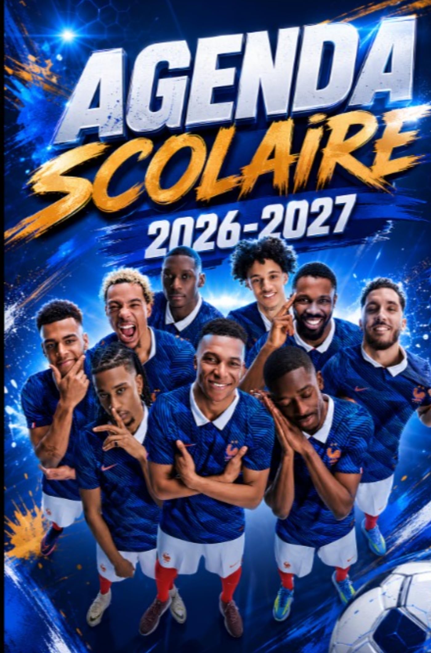 Agenda Scolaire 2026 2027: Organisateur Scolaire Quotidien Pour Primaire, Collège & Lycée, Agenda Pour Garçons et...