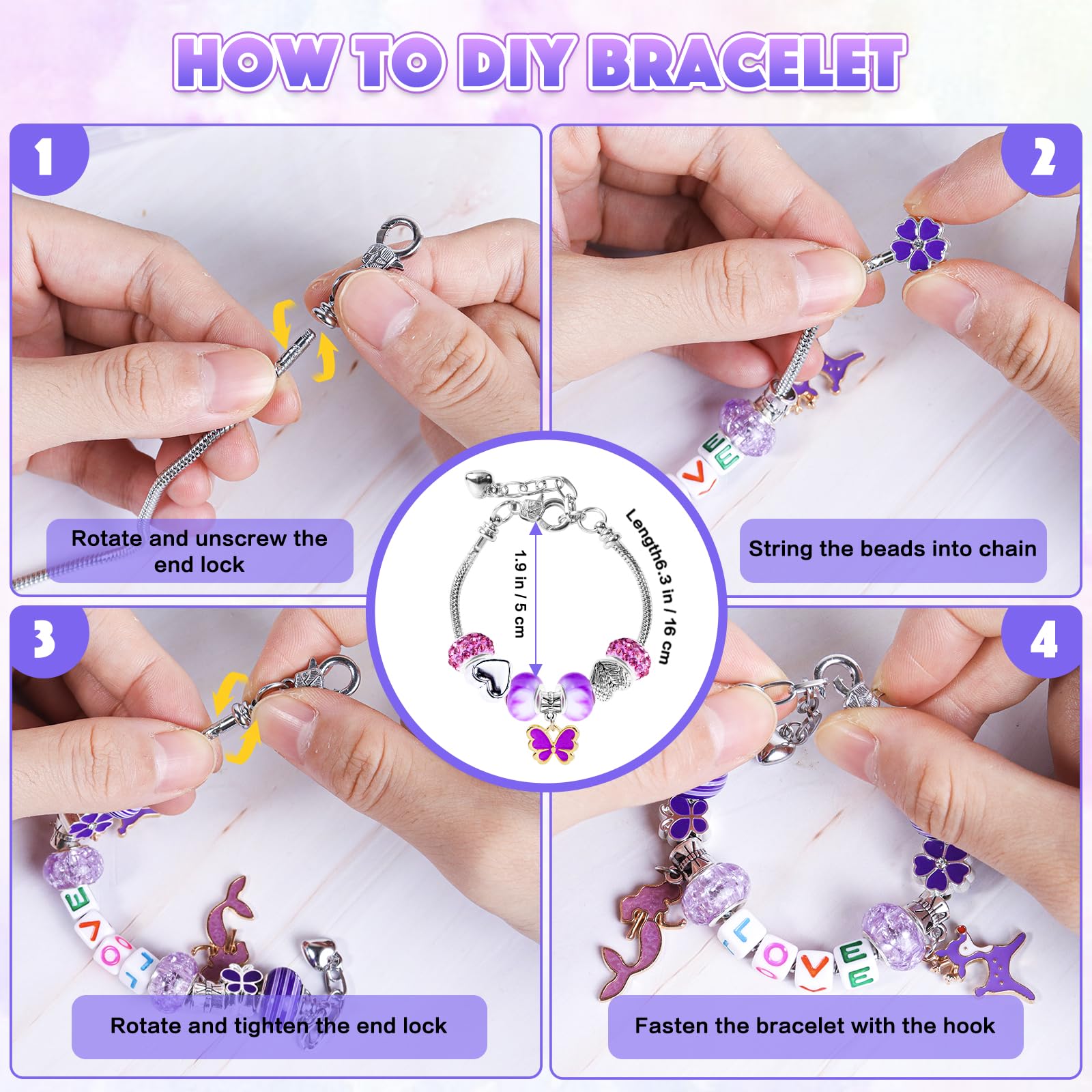 K per Braccialetti Ragazza, Braccialetti Amicizia Bambini | FindTheDeal