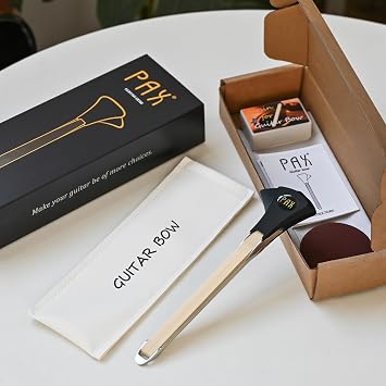 Guitar Bow, 2-in-1 for Guitar, Create Cello and Violin-Like Sounds, Double-Sided Accessory, Dual-Purpose Bowing and Plucking String Tool, Accessories Portable and Great Gift for Guitar Enthusiasts