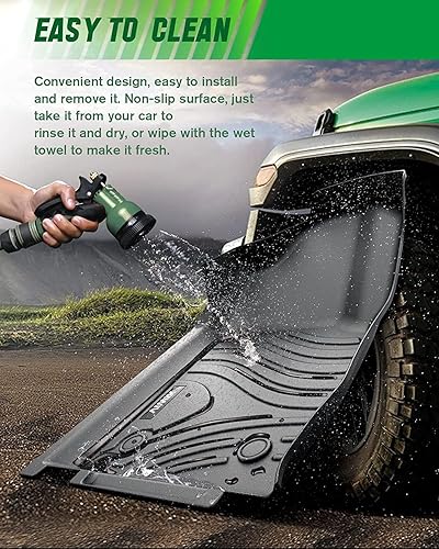 Miniatura 8 de Alfombrillas de repuesto para Ram 1500 Crew Cab 2009-2018 de elastómero termoplástico (TPE), tapetes de automóvil personalizados para todo tipo de