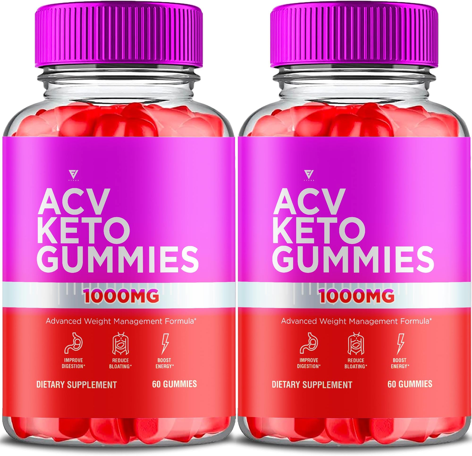 ACV Keto Gummies Advanced Weight Management Formula, ACV Keto Gummy + 1000mg Apple Cider Vinegar Detox Cleanse Support Supplement Women Men, Keto ACV Plus Vitamin B6 and B12 Gummies (60 Gummies)