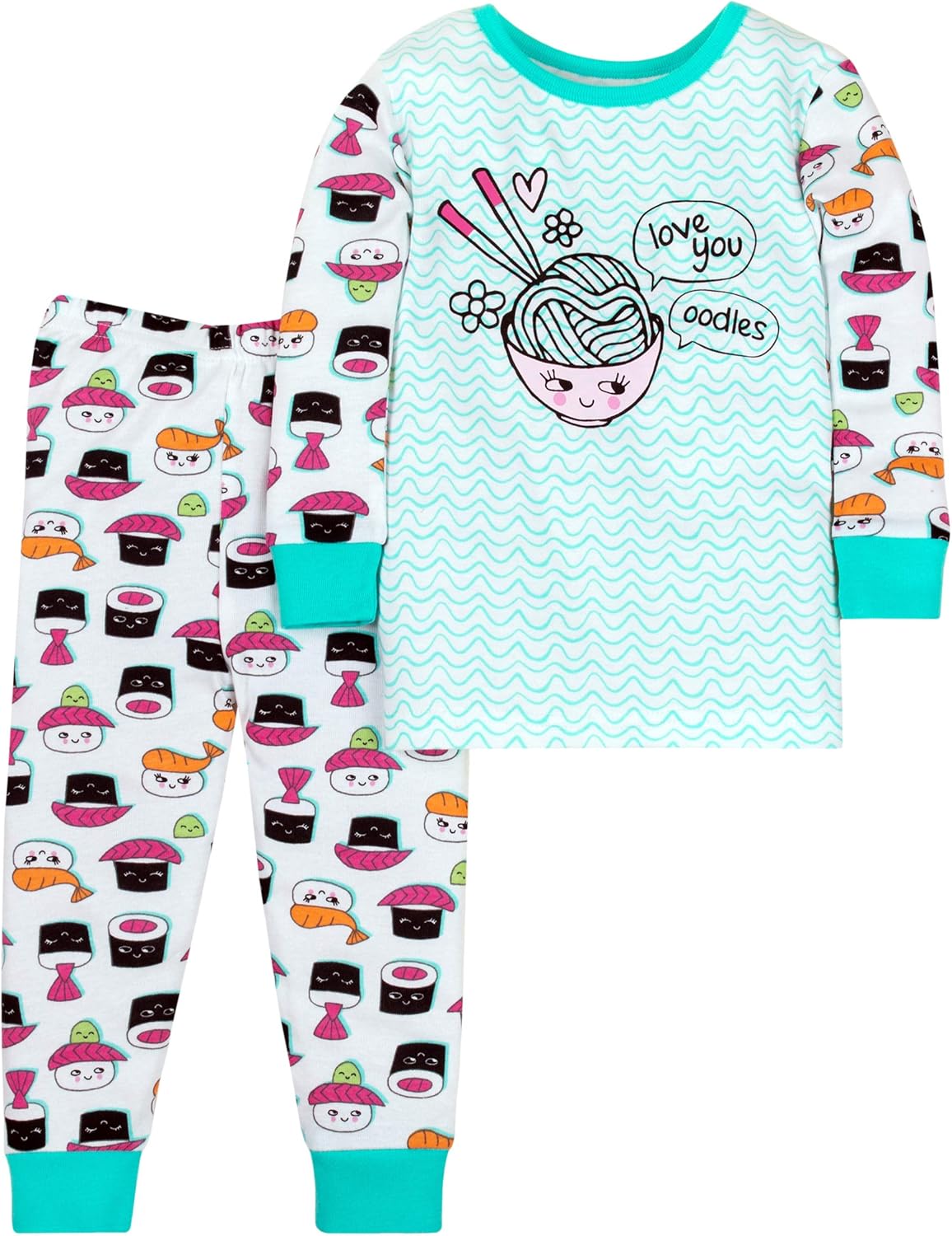 Lamaze Organic Baby Baby Girls’ Long Sleeve Tight Fit Sleepwear