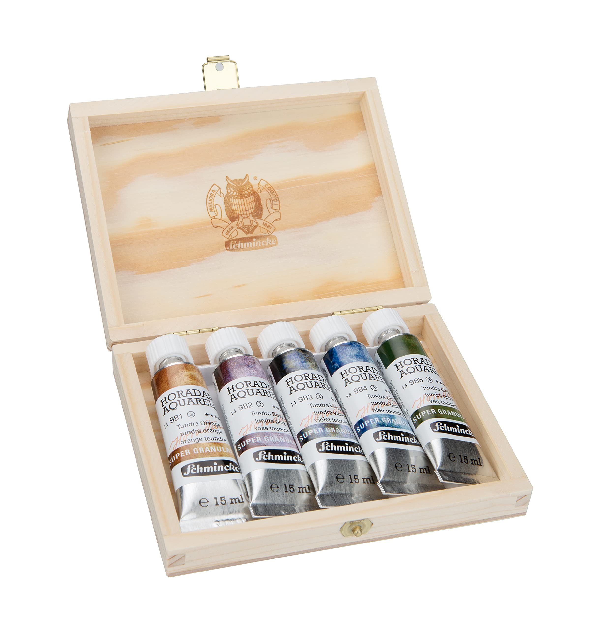 Schmincke Zestaw farb akwarelowych Tundra Horadam Aquarell - 5 x 15 ml