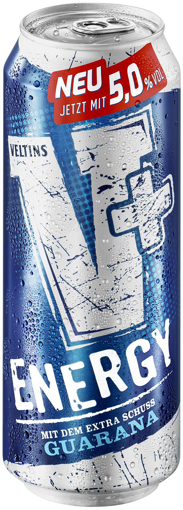 V+ Energy Biermischgetränk, EINWEG (24 x 0.5 l Dose) & VELTINS Pilsener, EINWEG (24 x 0.5 l Dose)