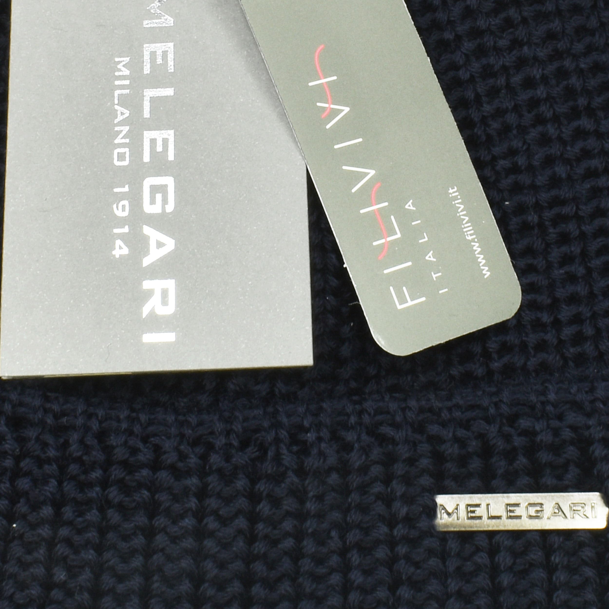 Melegari Berretto Cuffia Beanie Northdock a Doppio Spessore | Docker cap Pura Lana Merino Extrafine | Made in Italy