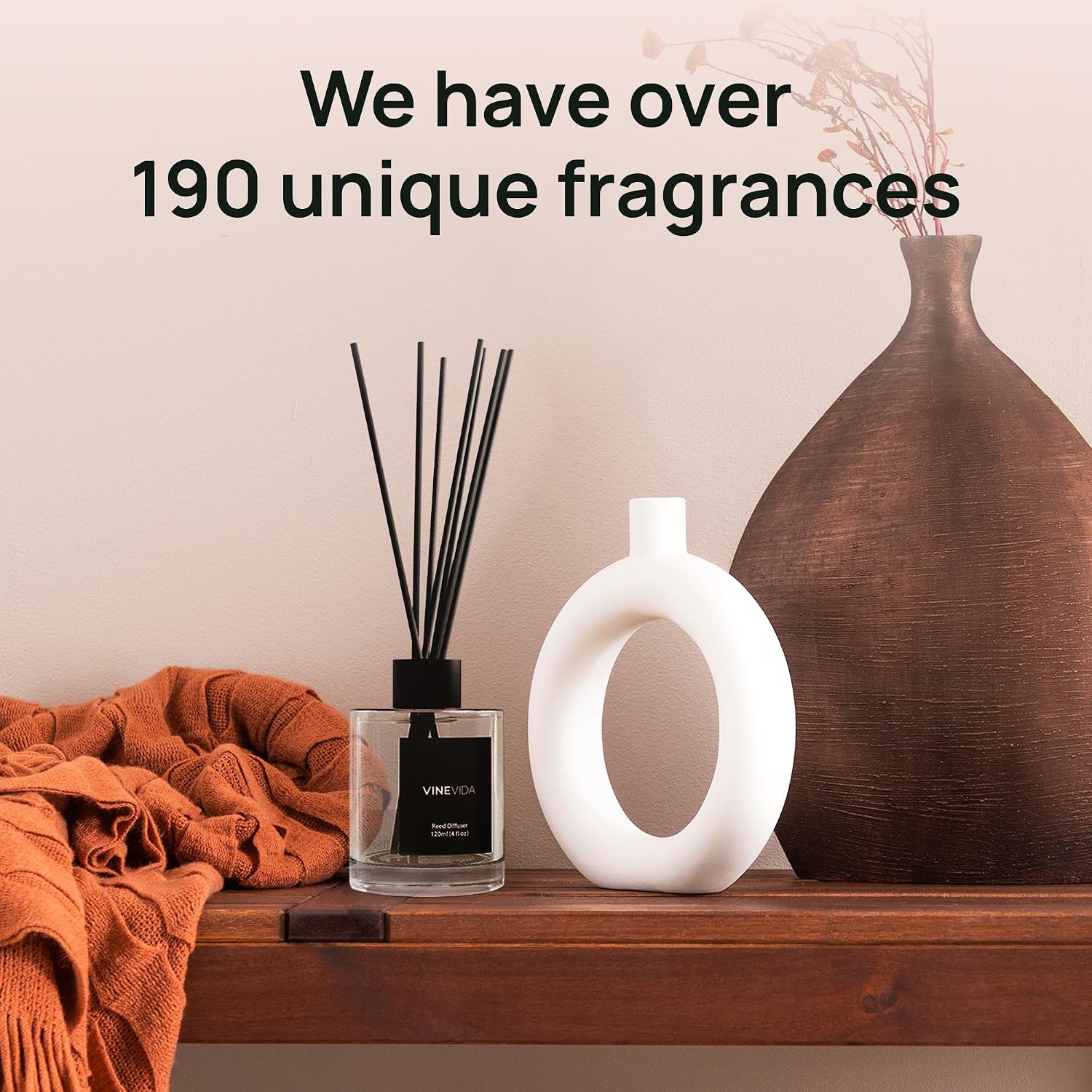 VINEVIDA NO. 101 Reed Diffuser - Coffee & Whiskey
