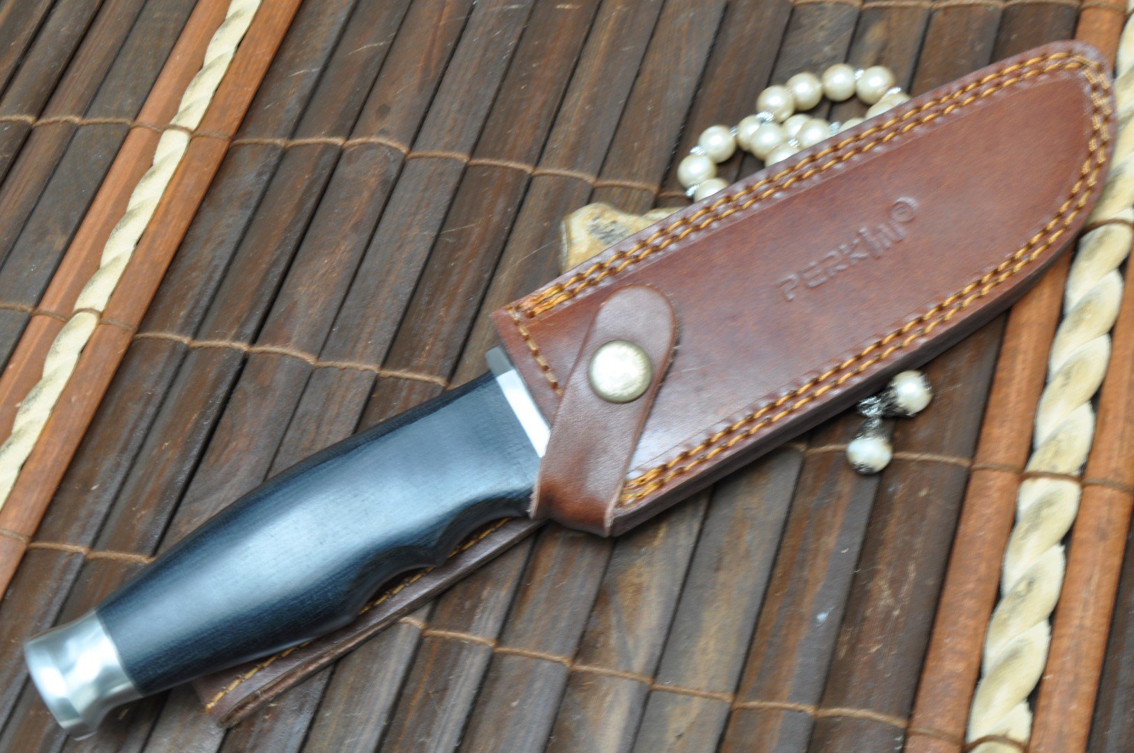 Jagdmesser fijo con Lederscheide Gürtelmesser