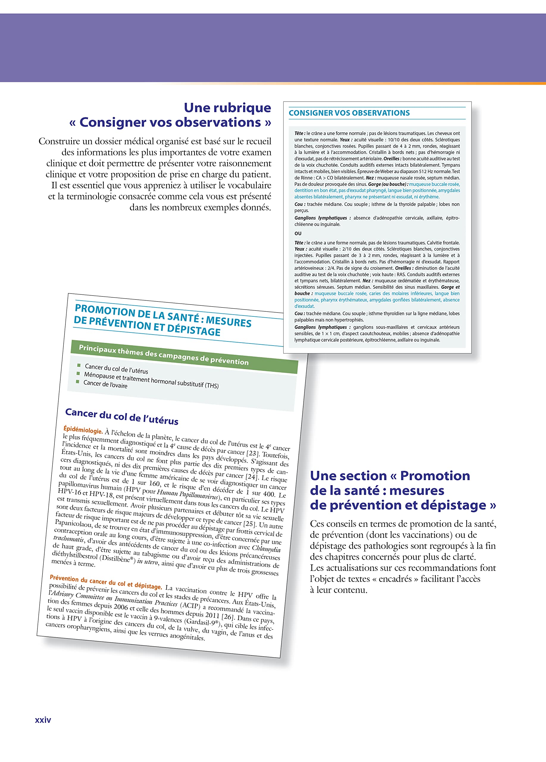 Guide de l'examen clinique: (8e édition française - 13e édition américaine)