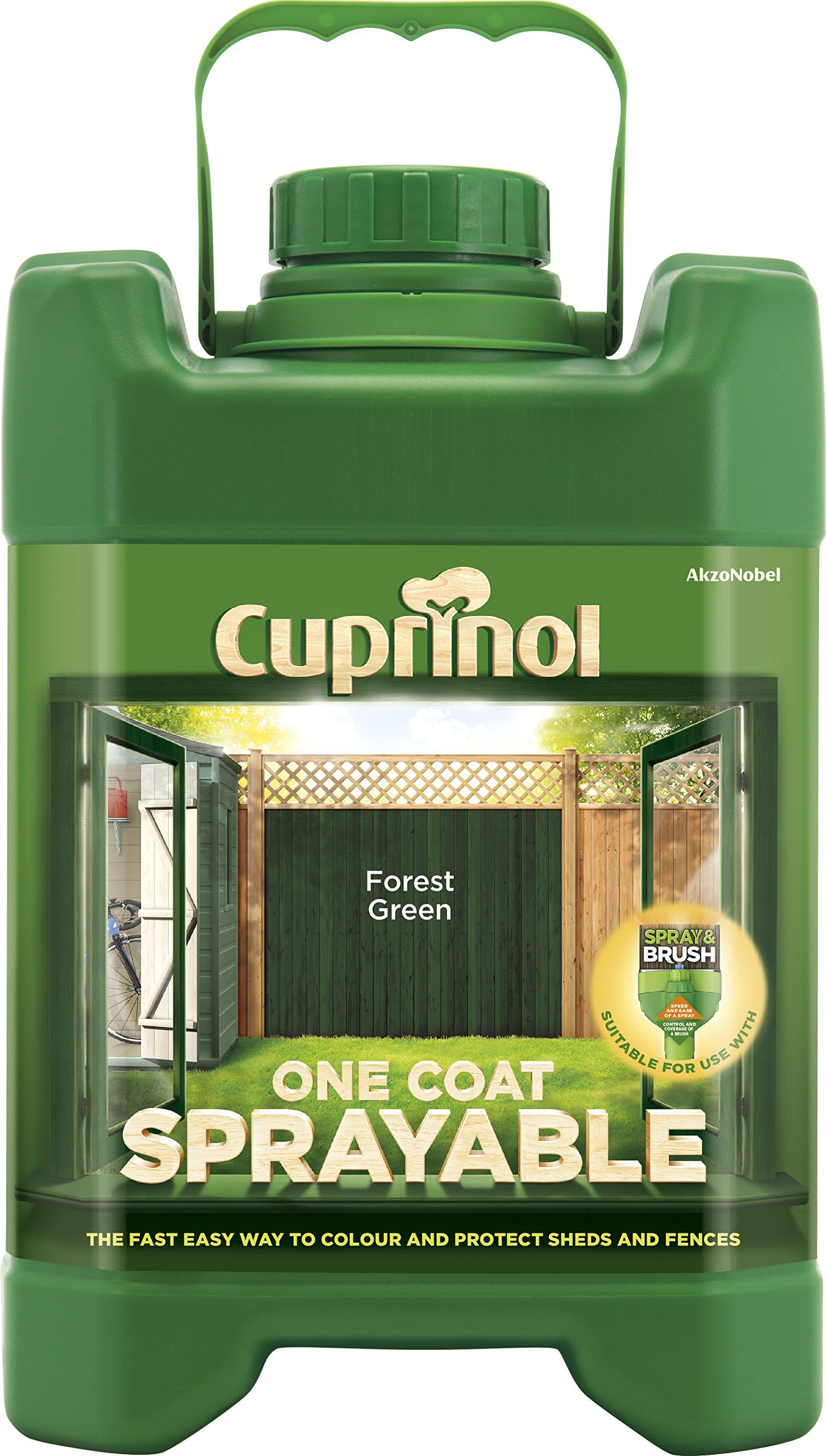 5L Spray Fence Treatment - Forest Green