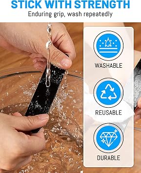 20 PCS Reusable Washable Grippers for Rugs, Highly adhesive and thin,Removable Rug Tape,Double Sided Non-Slip Rug Pads for Hardwood Floors and Carpet Corners,Keep Area Rugs Corners from Curling .