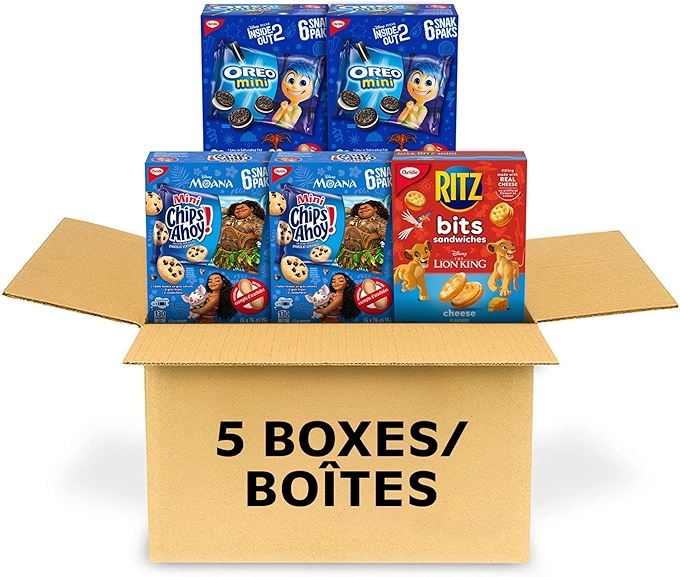 OREO, CHIPS AHOY!, and RITZ Variety Pack Snacks