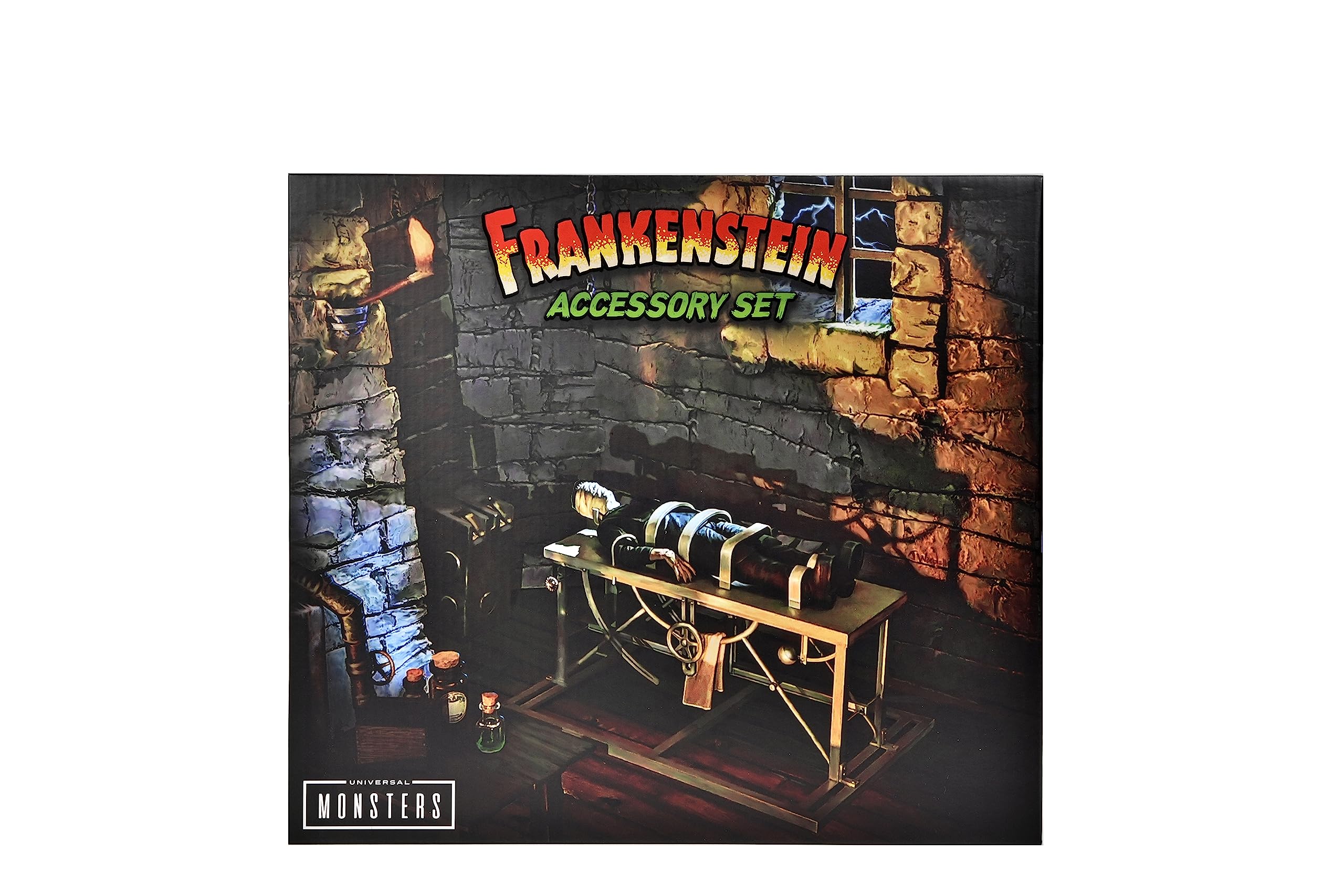 NECA Official Universal Monsters Frankenstein Figure Accessory Pack, Multicolor - Image 4