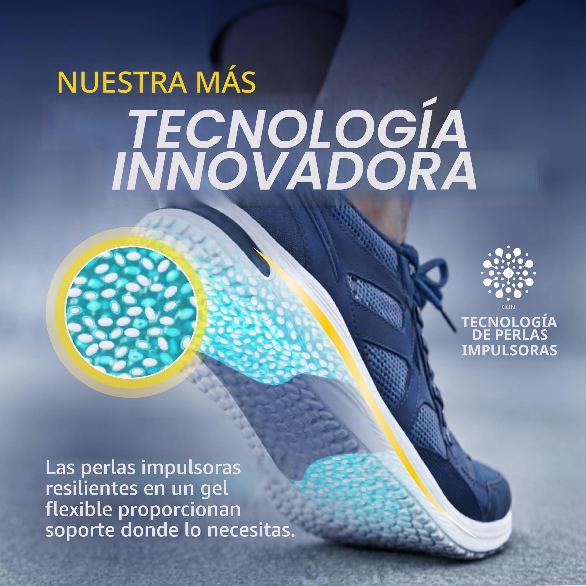 Dr. Scholl's - Plantillas multiuso 24-Hour Energy, devuelven la energía con cada paso, alivian la presión y el dolor de pies cansados, espuma viscoelástica e inserción de gel, 37-41, mujer, 1 par