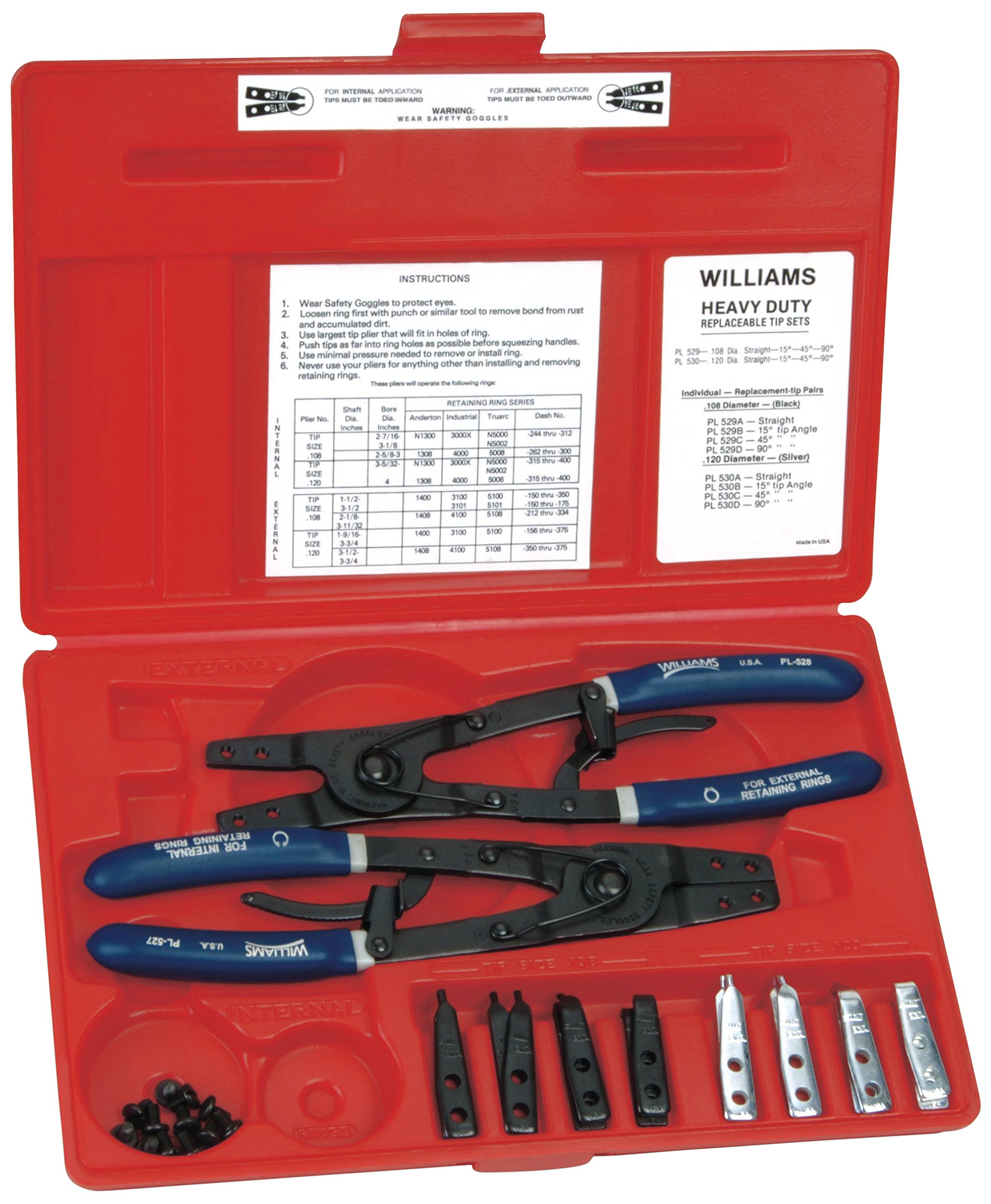 Williams PL-530C Tip, 45-Degree X .120 Diameter