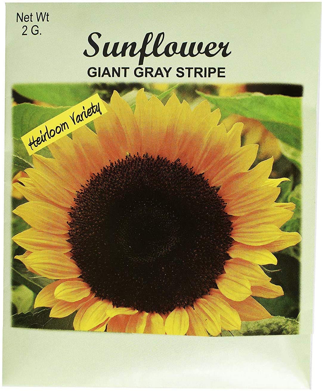 Buy Set of 25 Sunflower Giant Grey Flower Seed Packets! Flower in Bulk