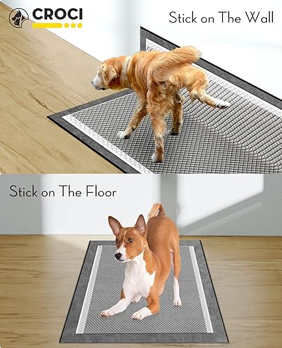 Miniatura 9 de CROCI Almohadillas de carbón XXL de 30 x 36 pulgadas para perros, almohadillas de carbono para control de olores para perros que absorben hasta 10