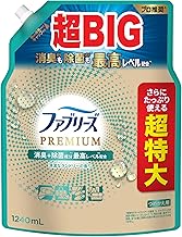 Febreze Premium Deodorizing Spray (for Clothes and Textiles) [Highest Level of Deodorizing + Antibacterial Ingredients] Fresh Laundry Scent Refill Extra Large 1240 mL (41.97 fl oz)