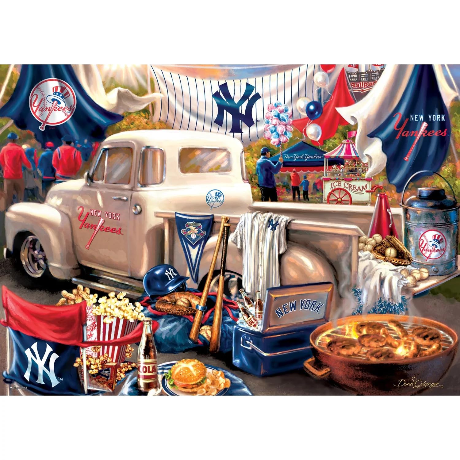 ☆レア☆ MLB ニューヨークヤンキース ボール×パズル 60ピース