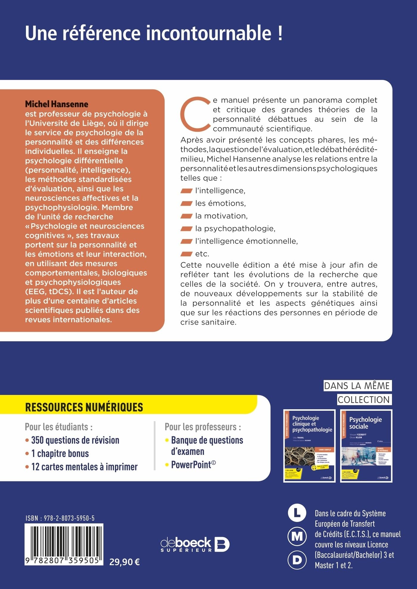 Psychologie de la personnalité