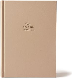 Kunitsa Co. Reading Journal - 52 reviews. Review and Track Your Reading. Book Journal for Book Lovers & Readers. Beige