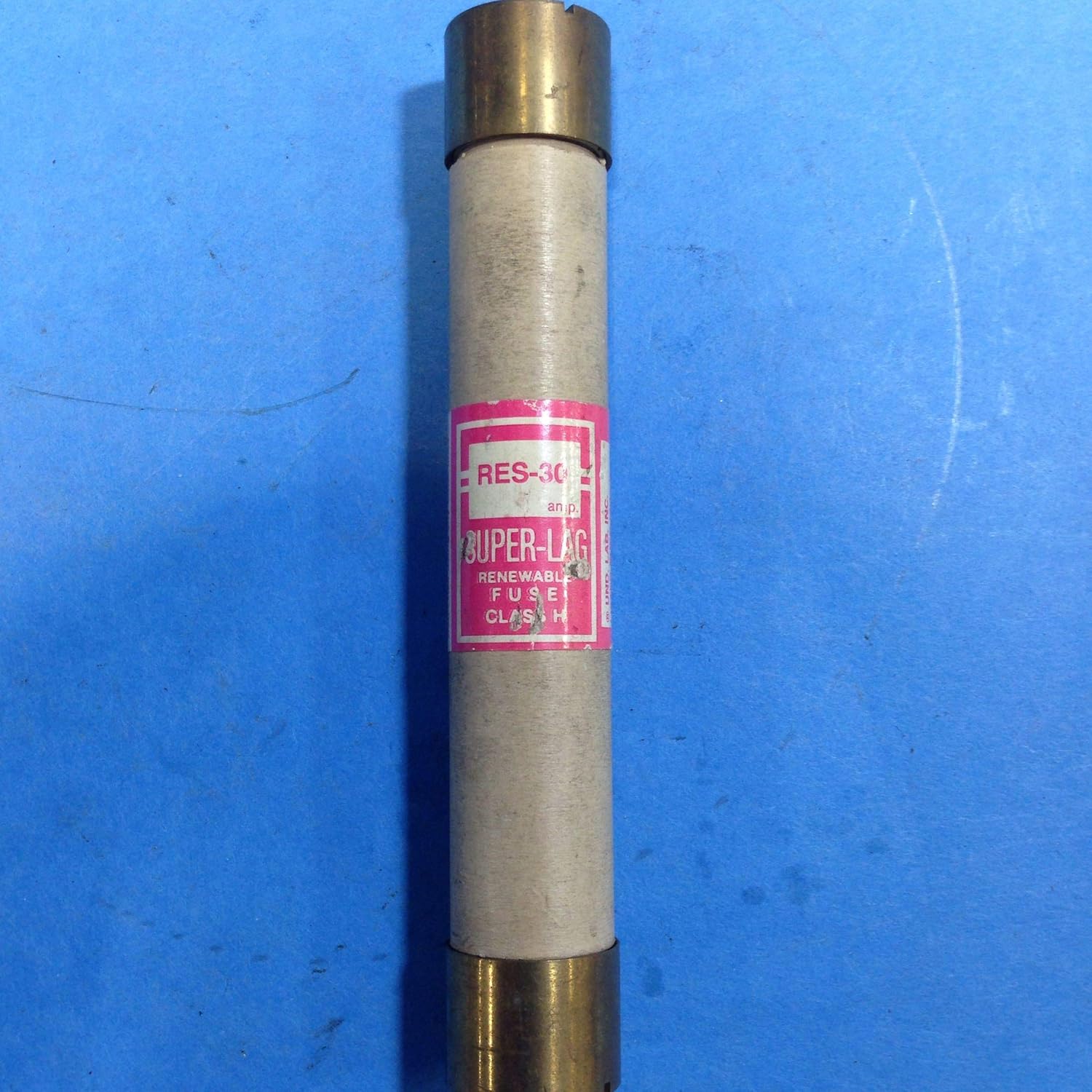 Bussmann RES-30 (RES30) 30 Amp (30A) 600V Renewable Time-Delay Class H Fuse, UL Listed
