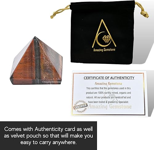 Miniatura 63 de Amazing Gemstone White Agate Snow Quartz Pyramid Crystal Healing Stones - 1" Great Pyramid Figurine of Natural Stone Pyramid for Meditation, Reiki