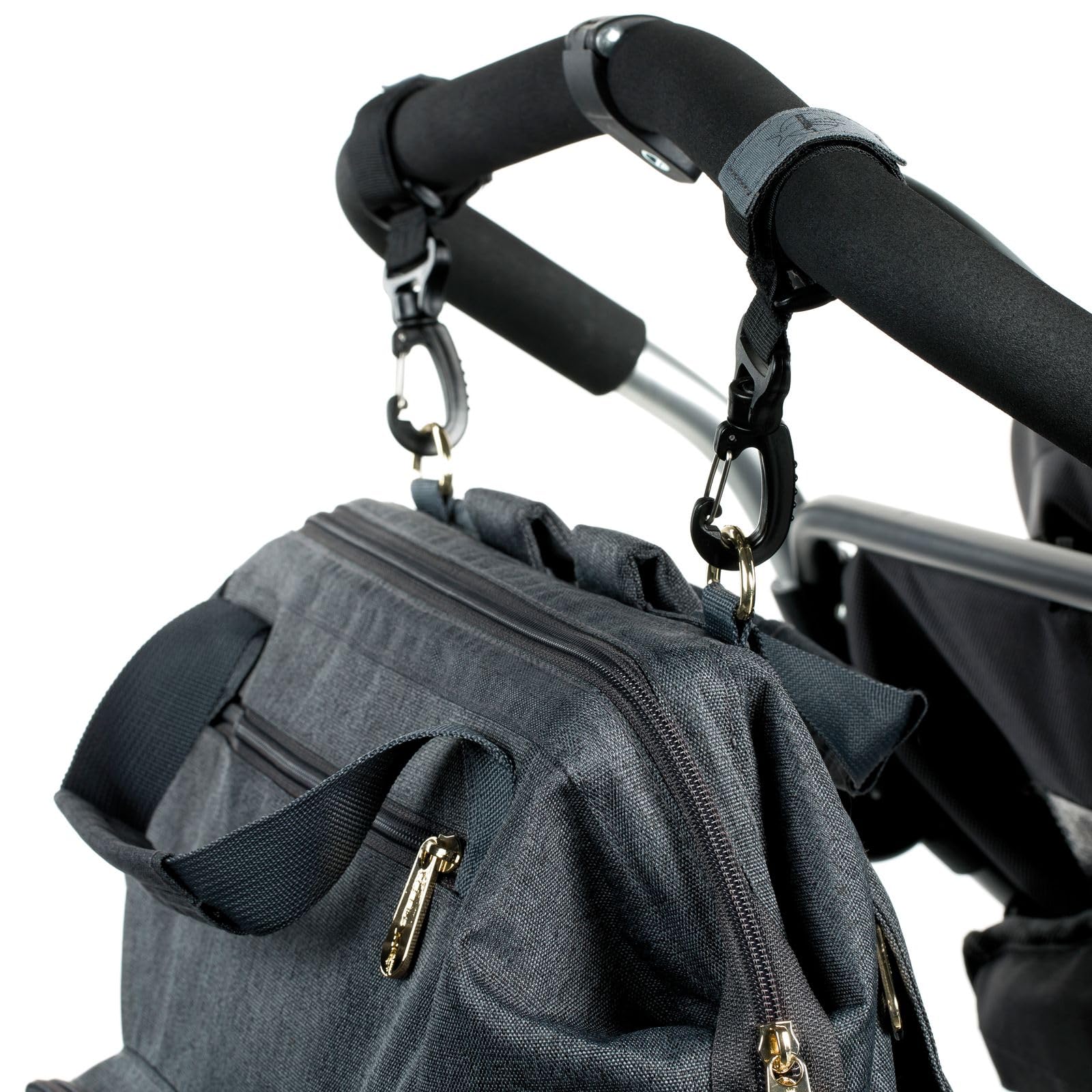 LÄSSIG Mochila cambiador para bebé con accesorios/Goldie Backpack
