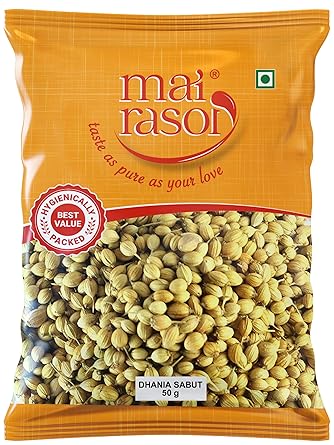 MAI RASOI Whole Coriander Seeds/Sabut Dhania 50 grams - image, photos