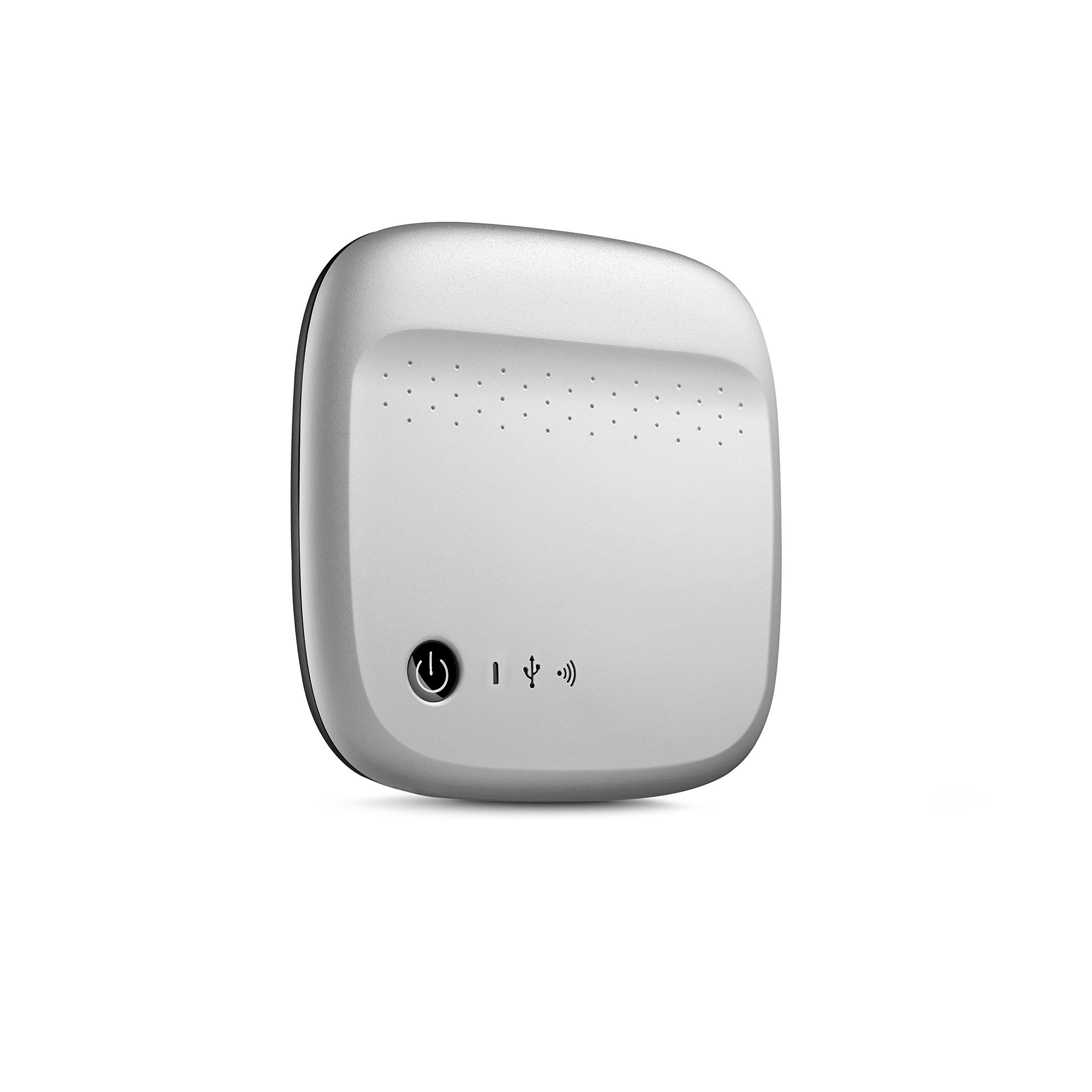 Seagate Archiviazione mobile wireless da 500 GB per tablet, laptop e smartphone - Bianco
